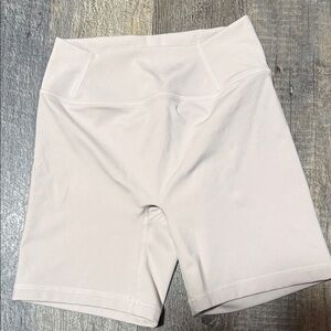 Women's Cream Shorts